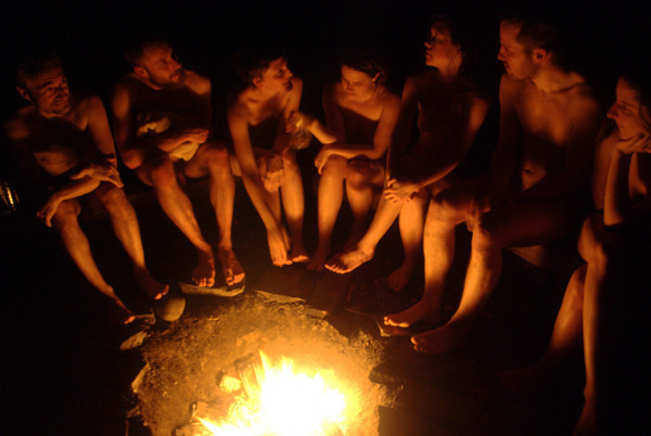 Hammock Residency Sauna Campfire