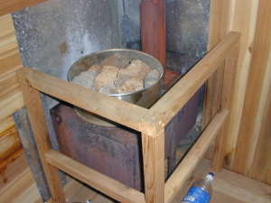 the first stove: saunavan, 2001
